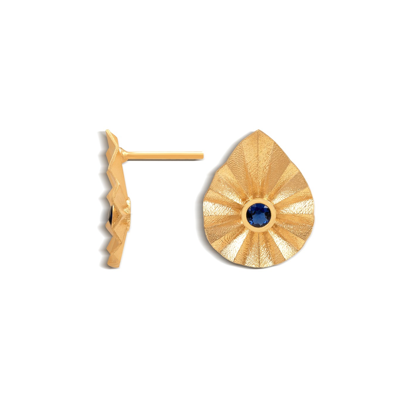 SG-M009-P133705-1 گوشواره آمونیت - تصویر 1